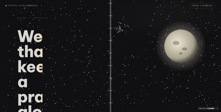 Night Ink Bloom, captured frame