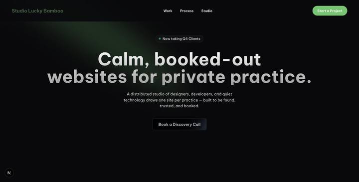 v3 MotionSite · Next.js prototype, captured frame